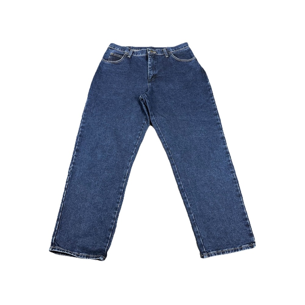 Womens WRANGLER BLUES WB101AD 5 Pocket Dark blue denim jeans 14X30 (34X29) Fit